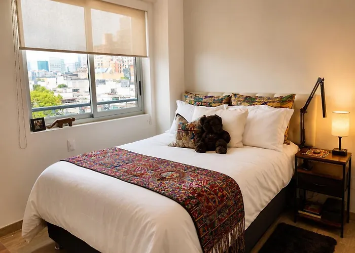 Luxury 2br In Polanco For 4 - Elegant Lounge Access - Steps To Masaryk *