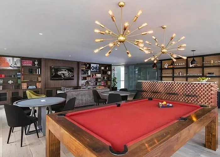 Luxury 2br In Polanco For 4 - Elegant Lounge Access - Steps To Masaryk